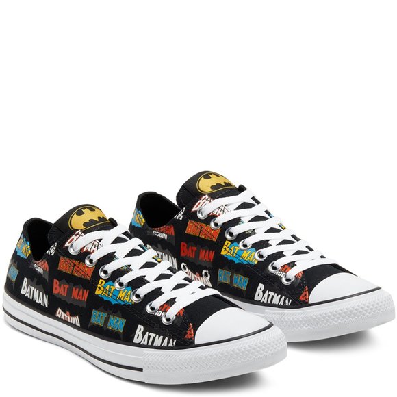 Converse x Batman Women's Chuck Taylor Low Top - Picture 1 of 5